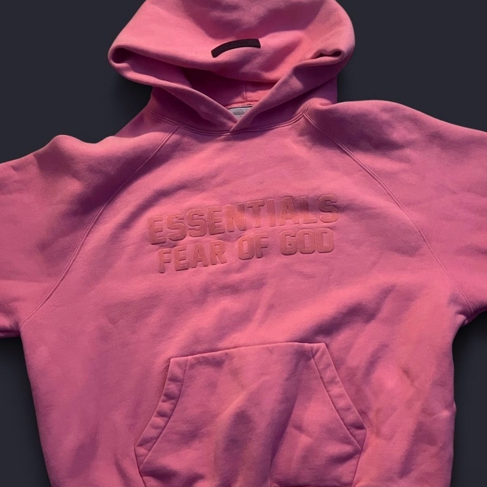 Essentials Pink Hoodie